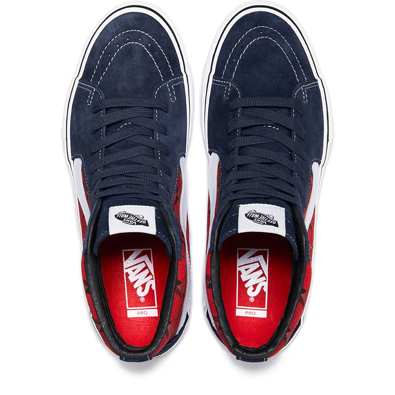 Supreme®/Vans® Diamond Plate Sk8-Hi Pro view 4